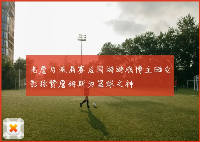 老詹与浓眉赛后同游游戏博主晒合影称赞詹姆斯为篮球之神